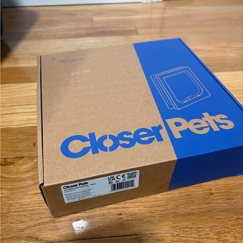Closer Pets Large White Cat Flap